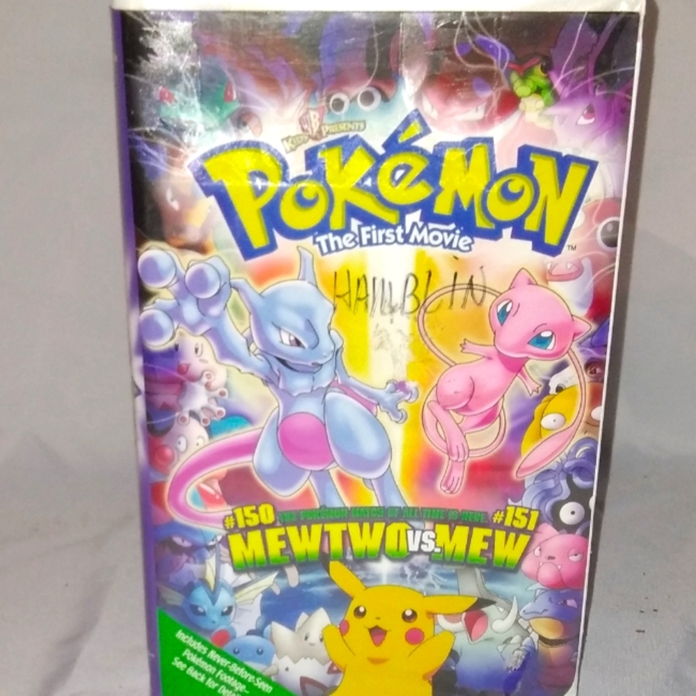 Pokemon The First Movie VHS